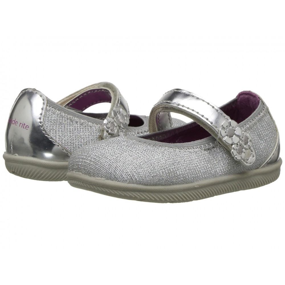 Stride rite sales silver mary janes